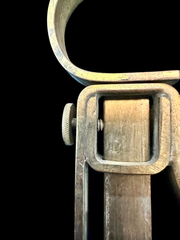 Set of 5 Brass Curtain Rod Holders GA20185