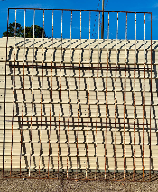 9Ft Tall Wrought Iron Fencing - 5 Panels in Set GA20515