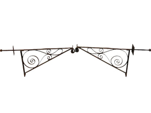 Antique Wrought Iron Exterior Brackets GA21070