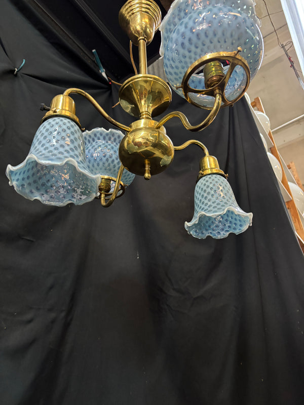 Brass Victorian 4-Light Chandelier GA21166