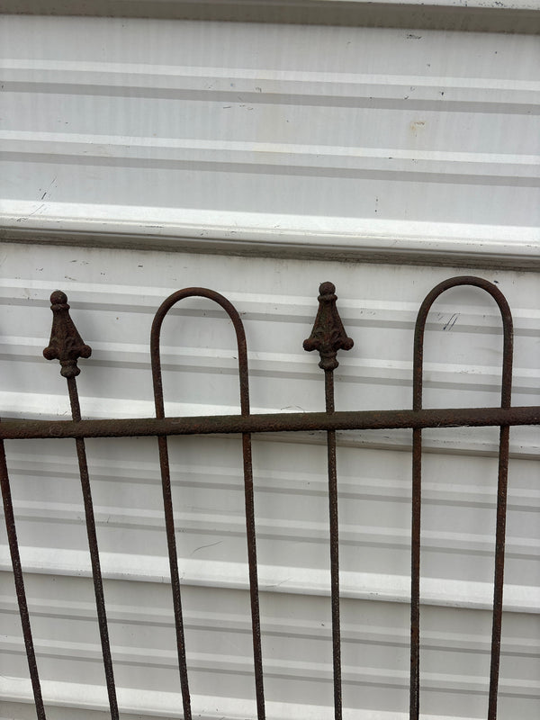 4 Foot Iron Hairpin Fence Panel GA21286