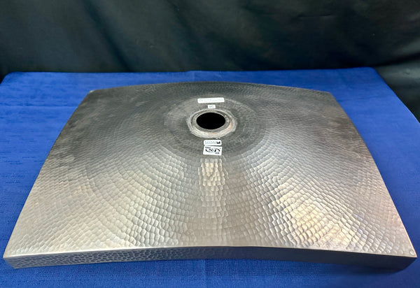 NOS Native Trails CPS57 Kohani 20" Brushed Nickel Vessel Bathroom Sink - GA20530