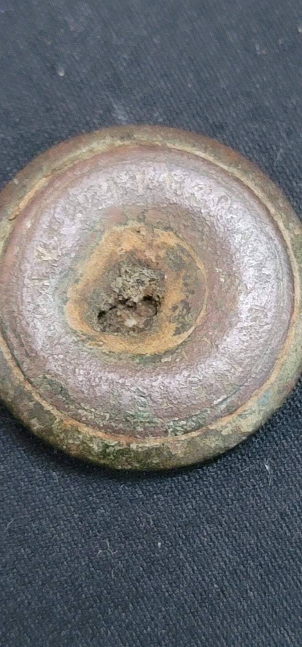Civil War Confederate Script "I" Infantry Coat Button GS01036