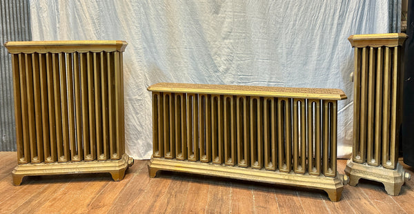 A.A. Griffing Iron Co. Cast Iron Radiator Set - PAT. 1874 - GA20546