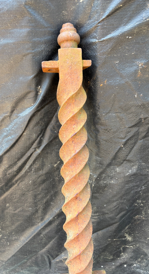 Pair of Cast Iron Newel Posts GA21562