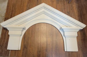 Foam & Resin Arched Door Pediment 69