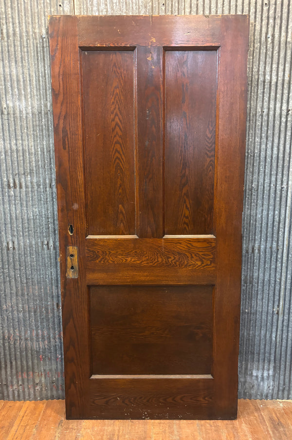 3-Panel Wooden Door GA21477