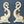 Load image into Gallery viewer, Restored Pair of Solid Brass Dolphin Fish Andirons GA20590
