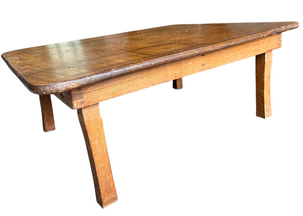 Vintage Pine Wood TV Tray w/ Collapsible Legs GA20724
