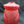 Load image into Gallery viewer, Antique Red Embossed Floral and Scroll Designed Glass Shade Globe

