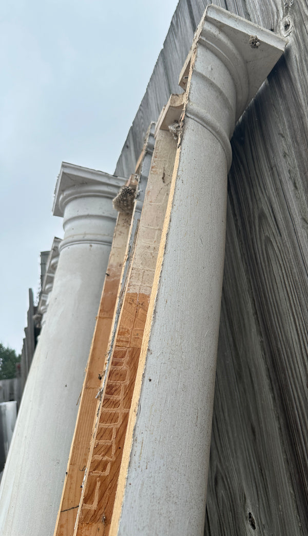 Set of 4 Full-Size and 2 Half-Size Building Columns GA20332