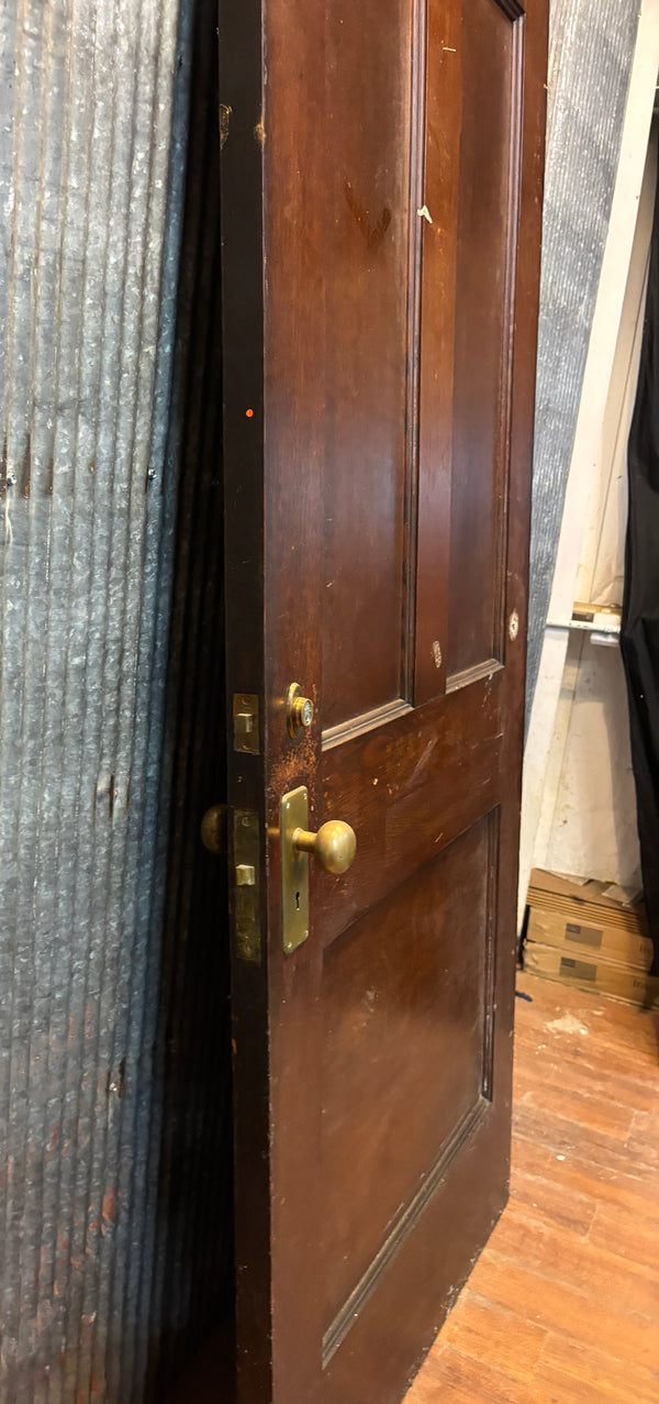 3-Panel Wooden Door GA21475