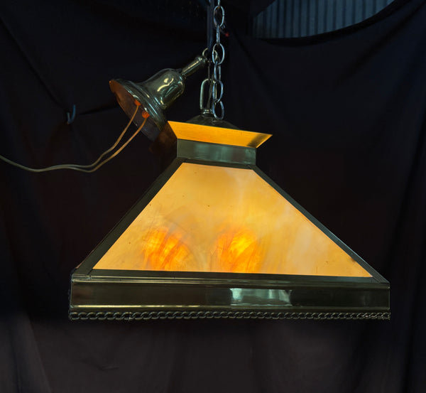 Early 1900s Square Light Fixture GA21346