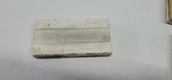 Vintage Lot of 12 Cambridge Ceramic Fireplace Tiles 3" x 1 1/2" x 1/2" GS00675
