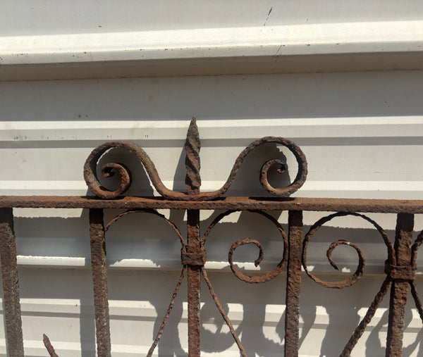 6 Foot Iron Fence Panel GA21317