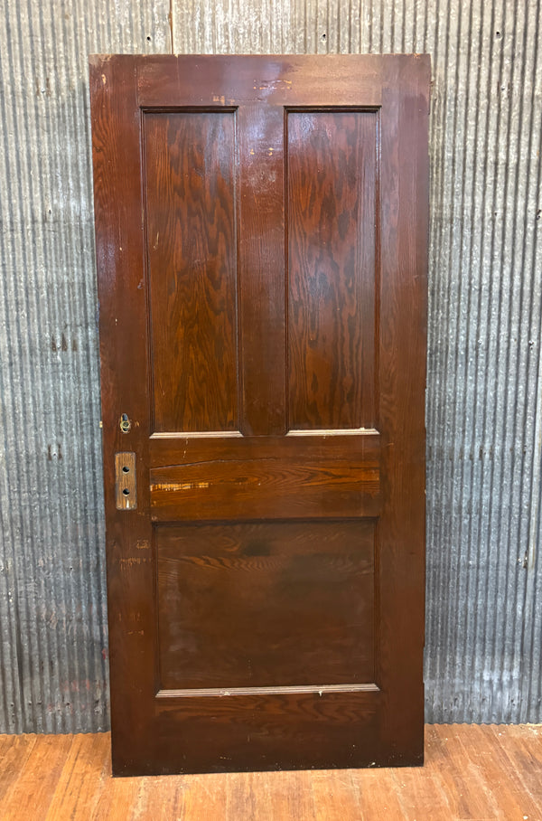 3-Panel Wooden Door GA21472