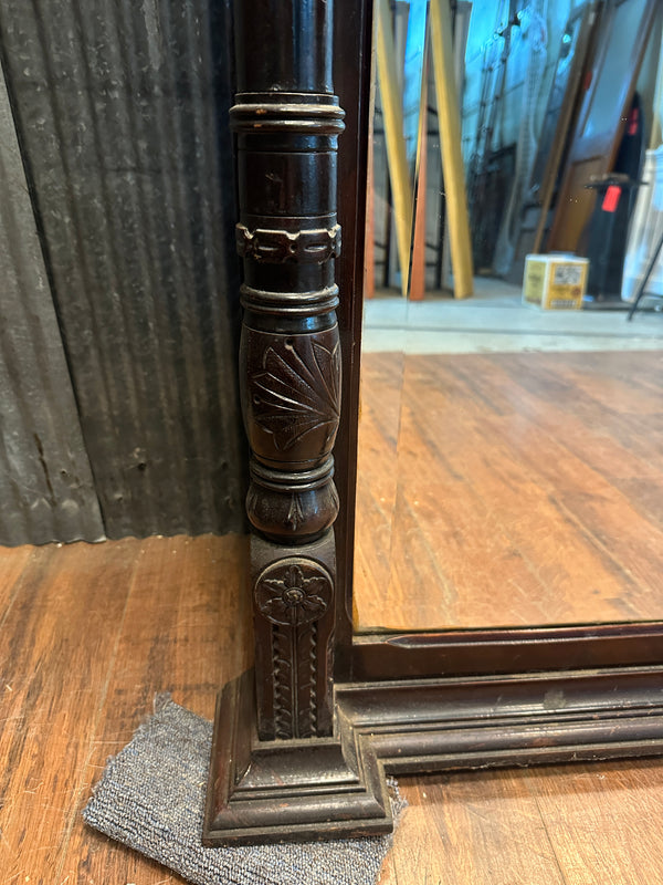 Victorian Era Eastlake Mirror w/ Original Mercury Glass GA20300