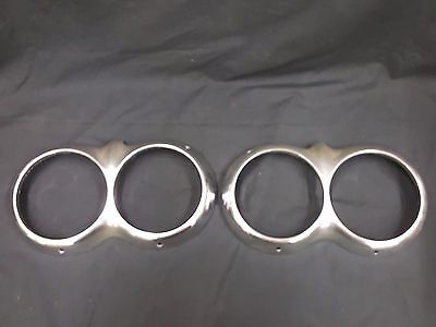 Pair of 1958 Chevrolet Corvette Head Light Rims GS00749