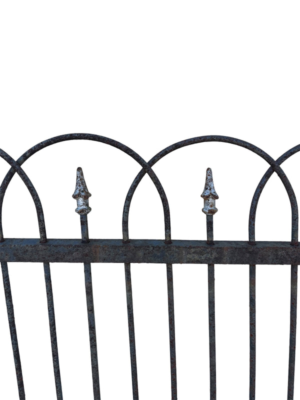 20 feet of antique iron fencing ga21080