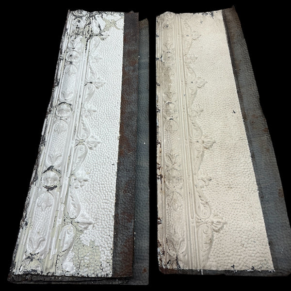 144 Linear Feet of Vintage Tin Crown Border Molding GA20721