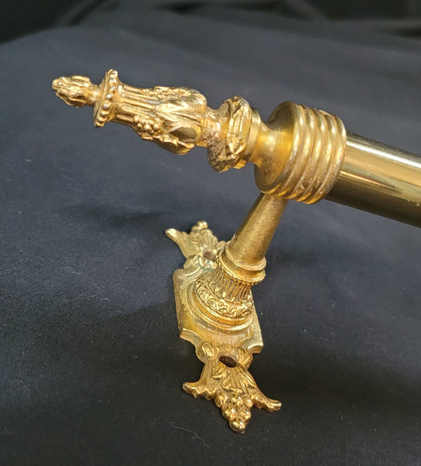 Sherle Wagner Louis XVI Style Towel Bar w/ Brackets GS00758