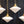 Load image into Gallery viewer, Set of 4 Restored Art Deco Brass Pendant Lights w/ Pointed Bullseye Shades GS01032
