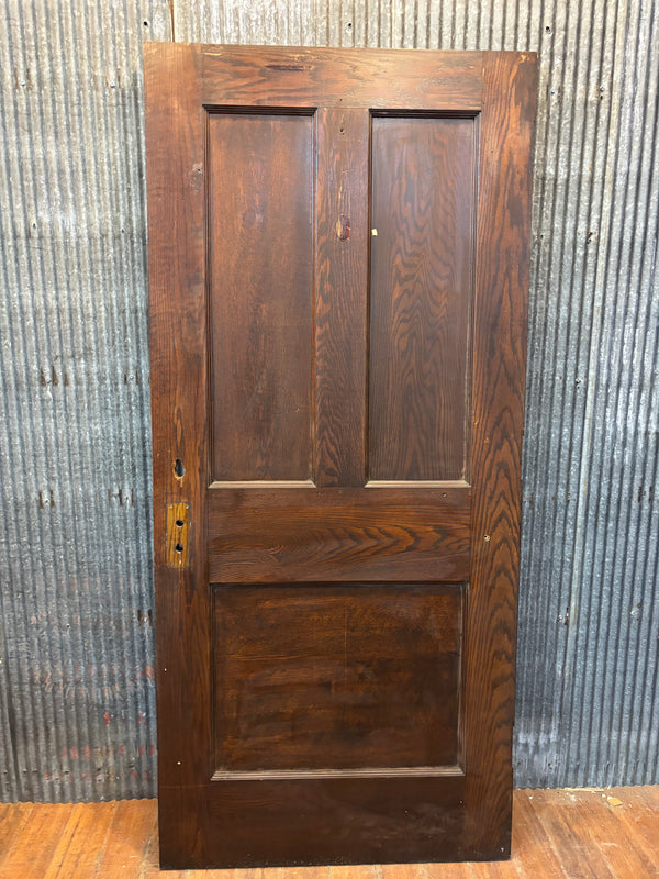 3-Panel Wooden Door GA21498
