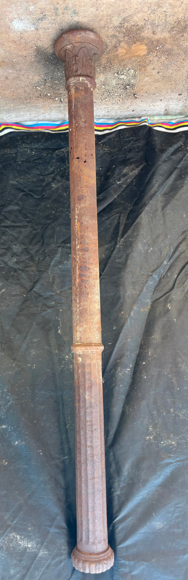 Cast Iron Newel Post GA21568