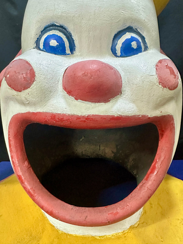 Vintage Amusement Park Clown Trash Can Lid Cover GA20536