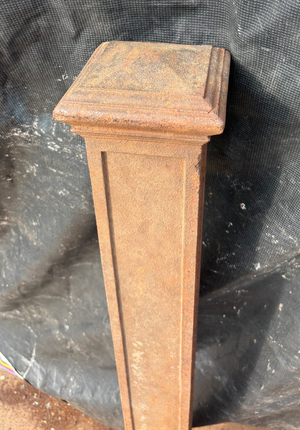 5 Piece Set of Cast Iron Newel Posts GA21613