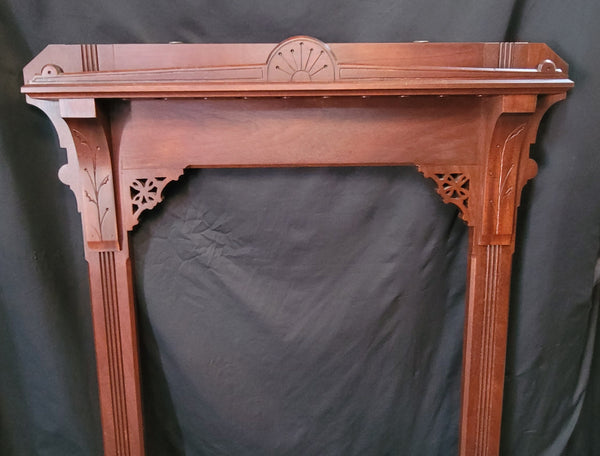 Vintage & Ornate Brunswick Billiards 10 Hole Cue Rack 60" T x 35 1/2" W GS00579