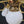 Load image into Gallery viewer, 5 Light Ornate Brass Chandelier w/ White Striped Shades 25" x 36" GS00983
