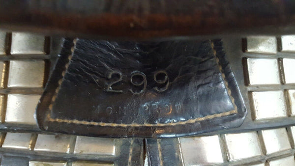 1959 Ornate Leather Dress Saddle Prop used in MGM Movie GS00725