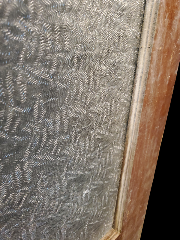 Textured Half Glass & 5 Panel Wood Interior Door 34" W x 80 1/2" T GAM0010