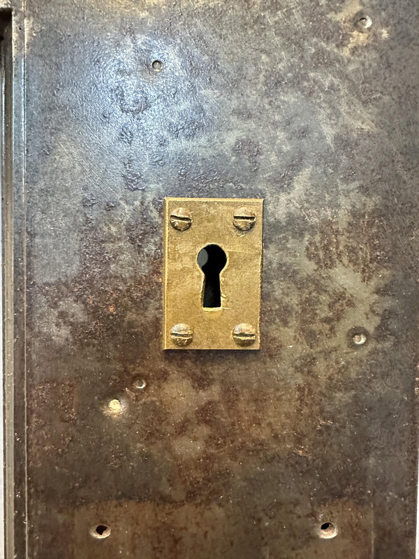 6-Pane 1-Panel Galvanized Steel Double Door Pair GA20558