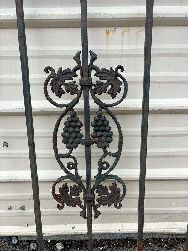 3 Foot Decorative Wrought Iron Fence Panel GA21283