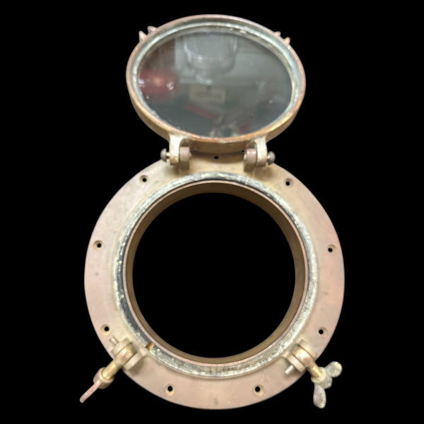 Vintage 8" Wilcox Crittenden (WC) Bronze Porthole GA20282