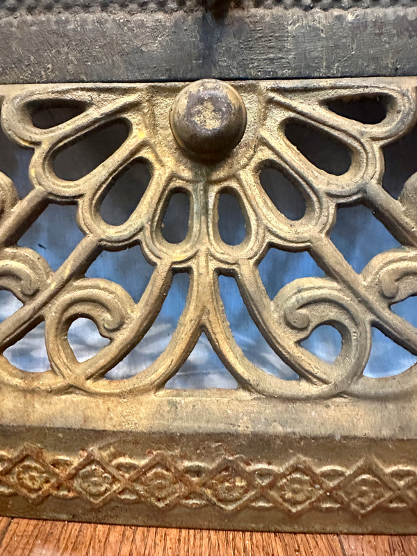 Pair of Antique Fireplace Summer Cover & Surround 3 Pc Sets GA20084