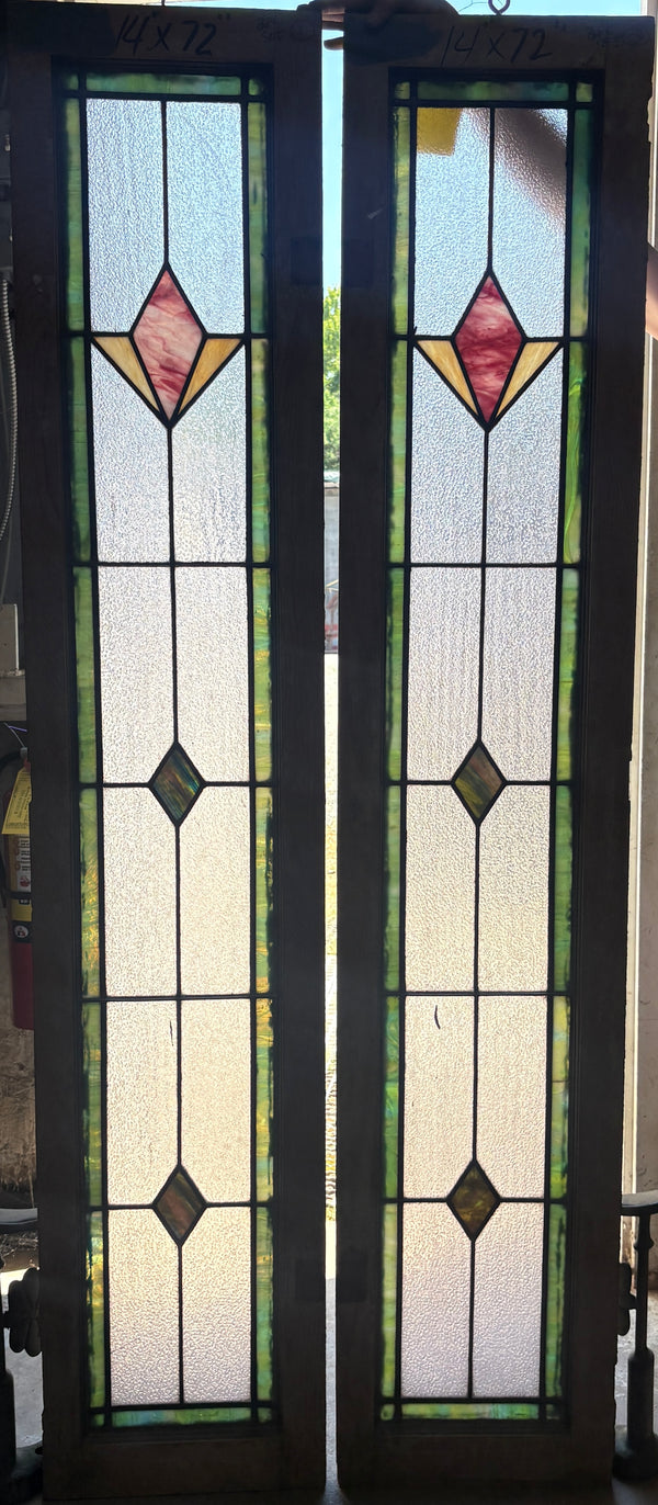 Stained Glass Transom & Side Lites Set GA10397