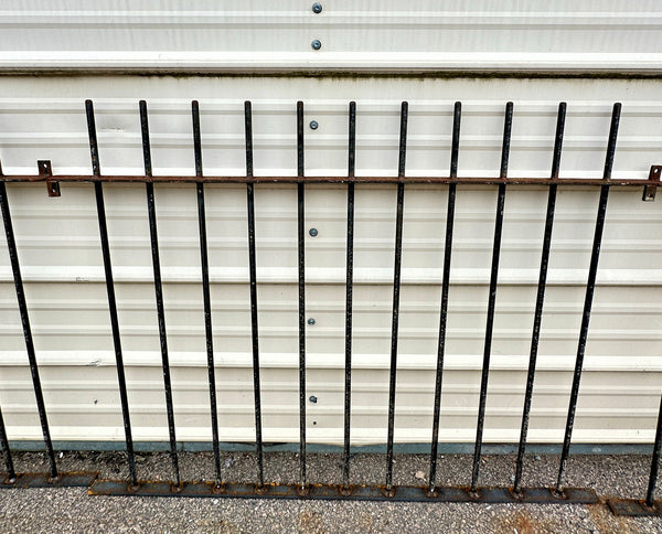 41 Linear Ft of Restored Iron Window Grates GA20439