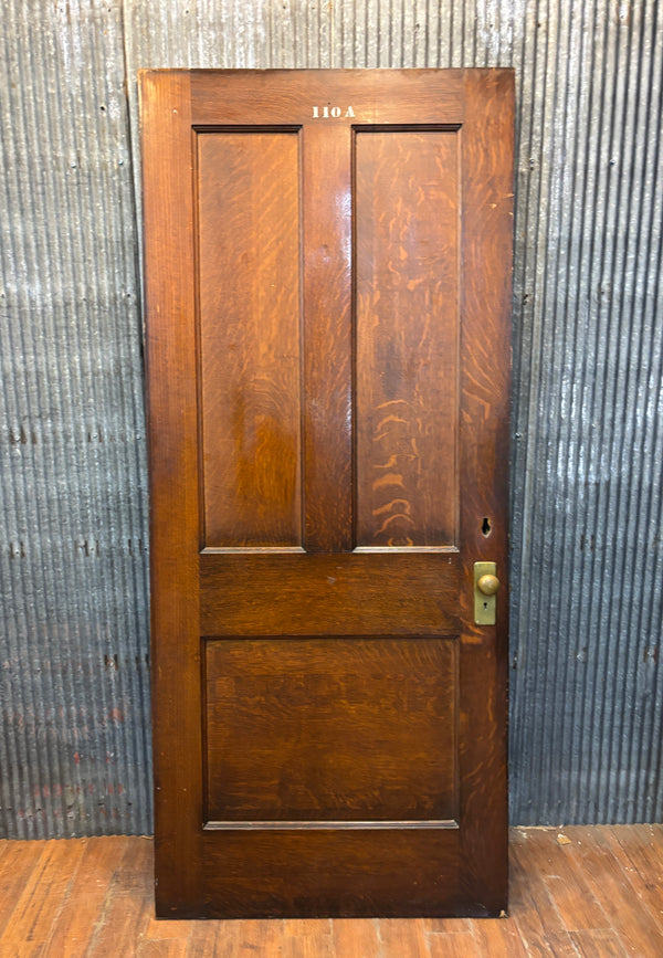 3-Panel Wooden Door GA21495