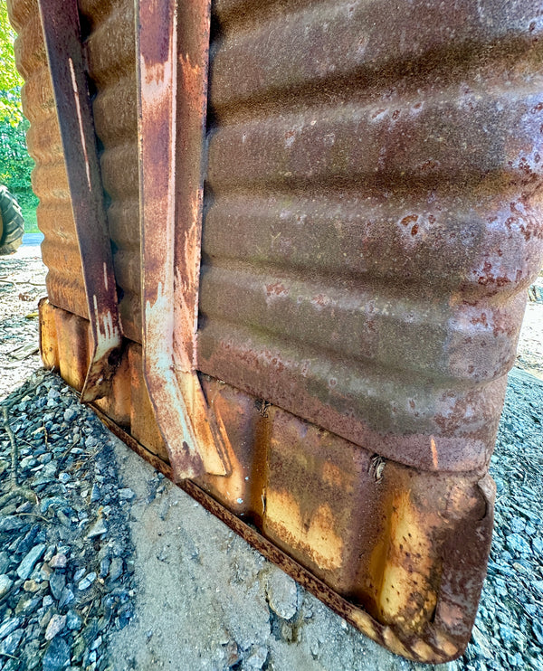 Restored Steel Factory Bins GA20370