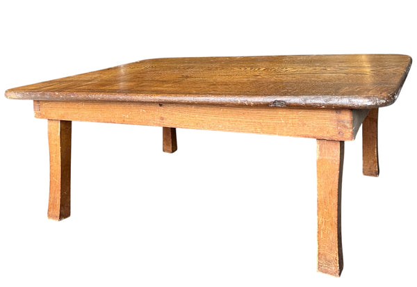 Vintage Pine Wood TV Tray w/ Collapsible Legs GA20724