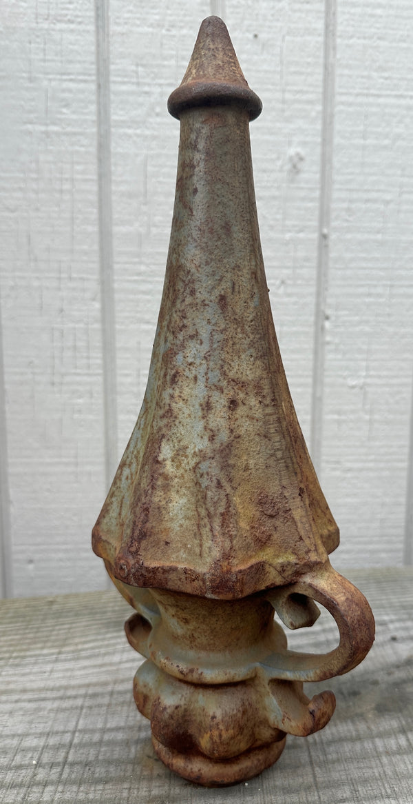 Antique Solid Cast Iron Gate Finial GA20517