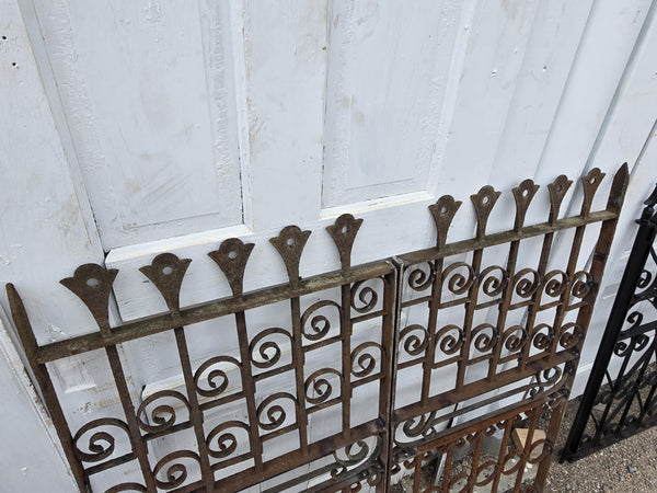 Antique Iron Garden Gate Pair GAM0460