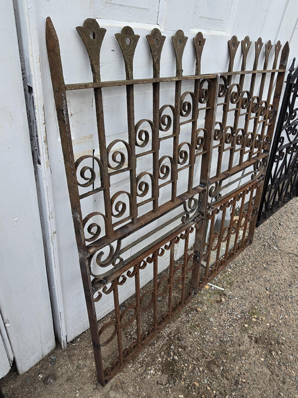 Antique Iron Garden Gate Pair GAM0460
