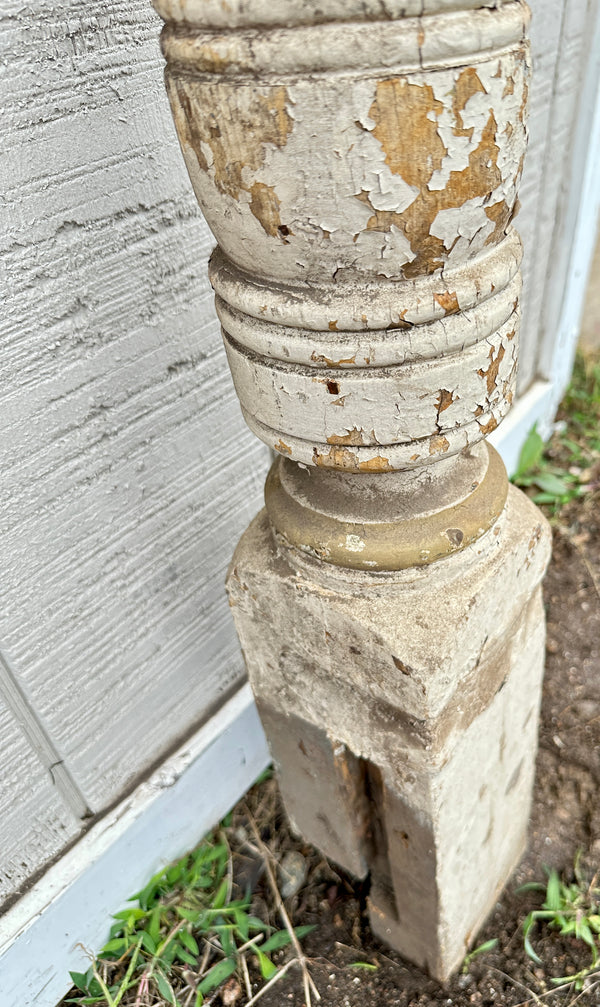 Turned Newel Post Pair GA20414