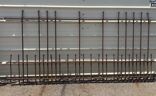 21 Feet of Wrought Iron Fencing GA21249