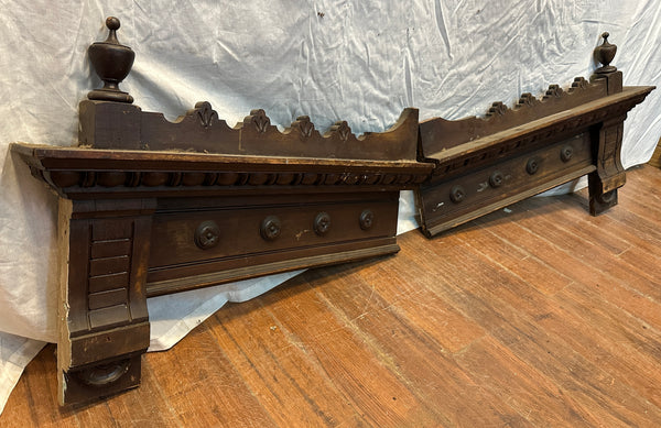 Victorian Eastlake Style Over Door Pediment Set GA20811