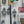 Load image into Gallery viewer, Vintage Blinking Traffic Light with Industrial Steel Base 93 1/2" Tall GS00939
